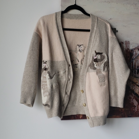 owl sweater - Picture 2 of 5